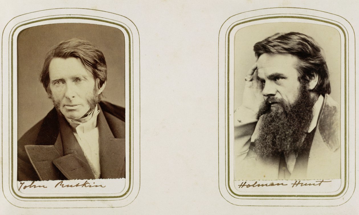 Porträtt av John Ruskin av Unbekannt Unbekannt