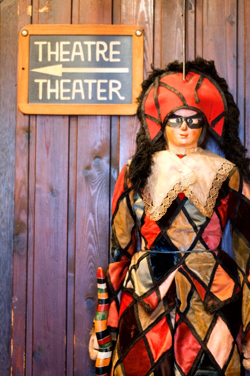 Royal Theatre Marionetter docka av Toone Brussel Belgien av Unbekannt Unbekannt