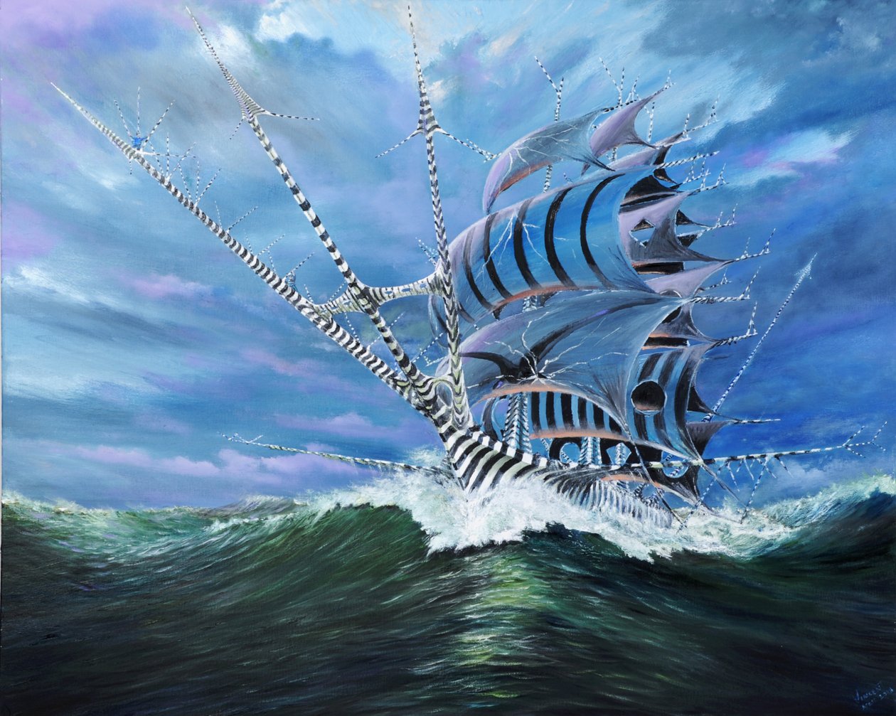 Stormskaparna Bali Sea, 2018, av Unbekannt Unbekannt