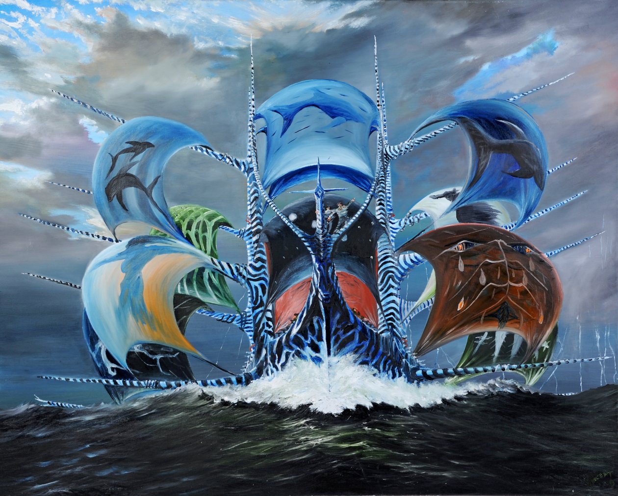 Stormskaparna Salish Sea, 2018, av Unbekannt Unbekannt