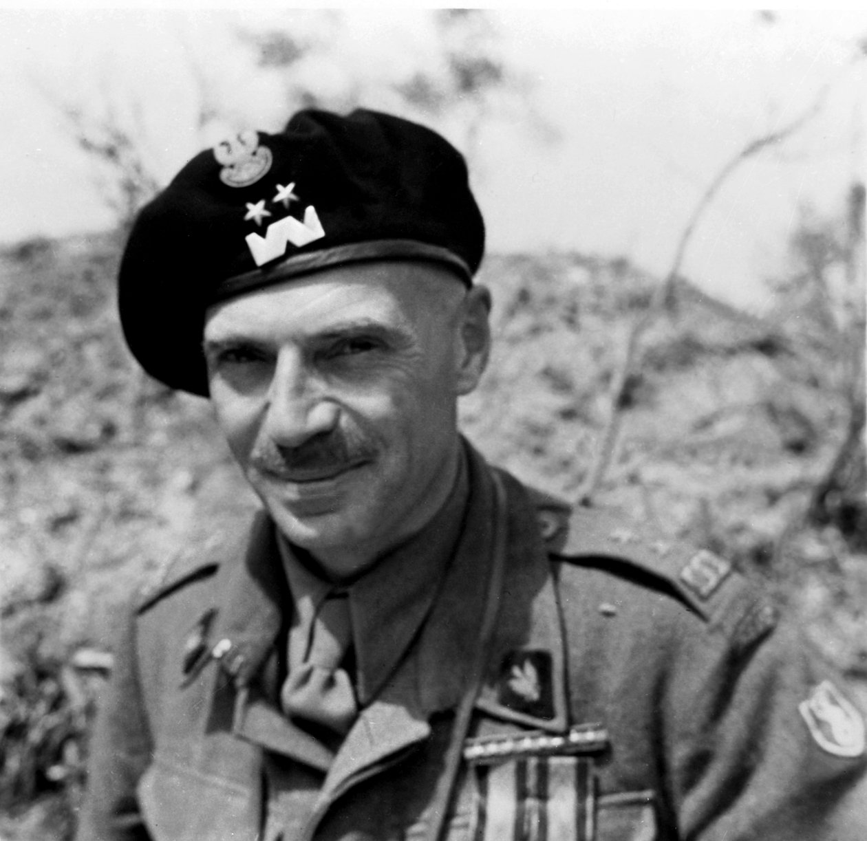 Slaget vid Cassino: General Wladyslaw Anders, april 1944 av Unbekannt Unbekannt