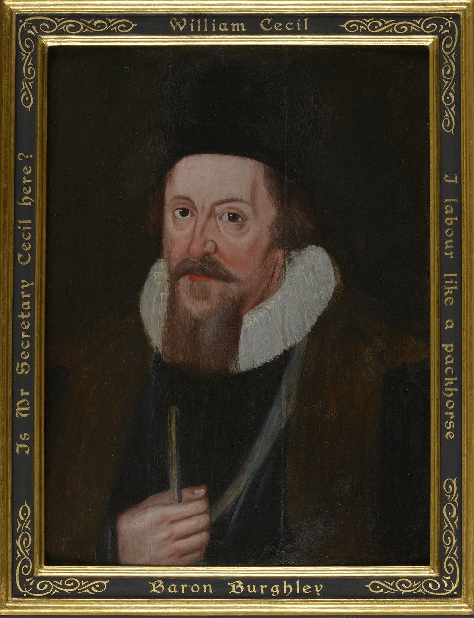 William Cecil, 1:e baron Burghley av Unbekannt Unbekannt