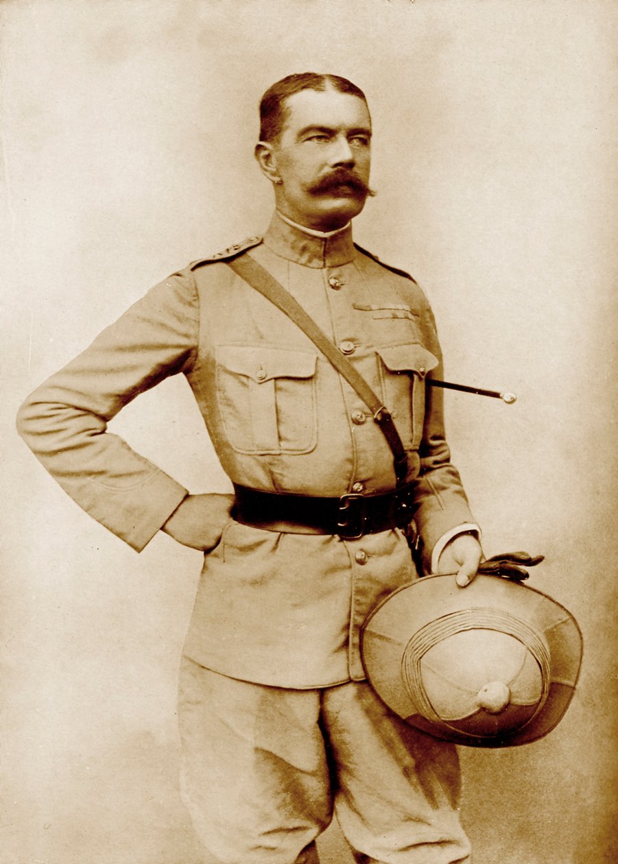 1:e vicomte Kitchener av Khartoum, ca 1900 av Unbekannter Künstler