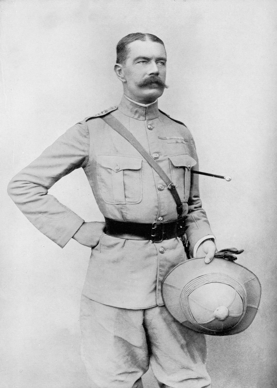 1:e vicomte Kitchener av Khartoum, ca 1900 av Unbekannter Künstler