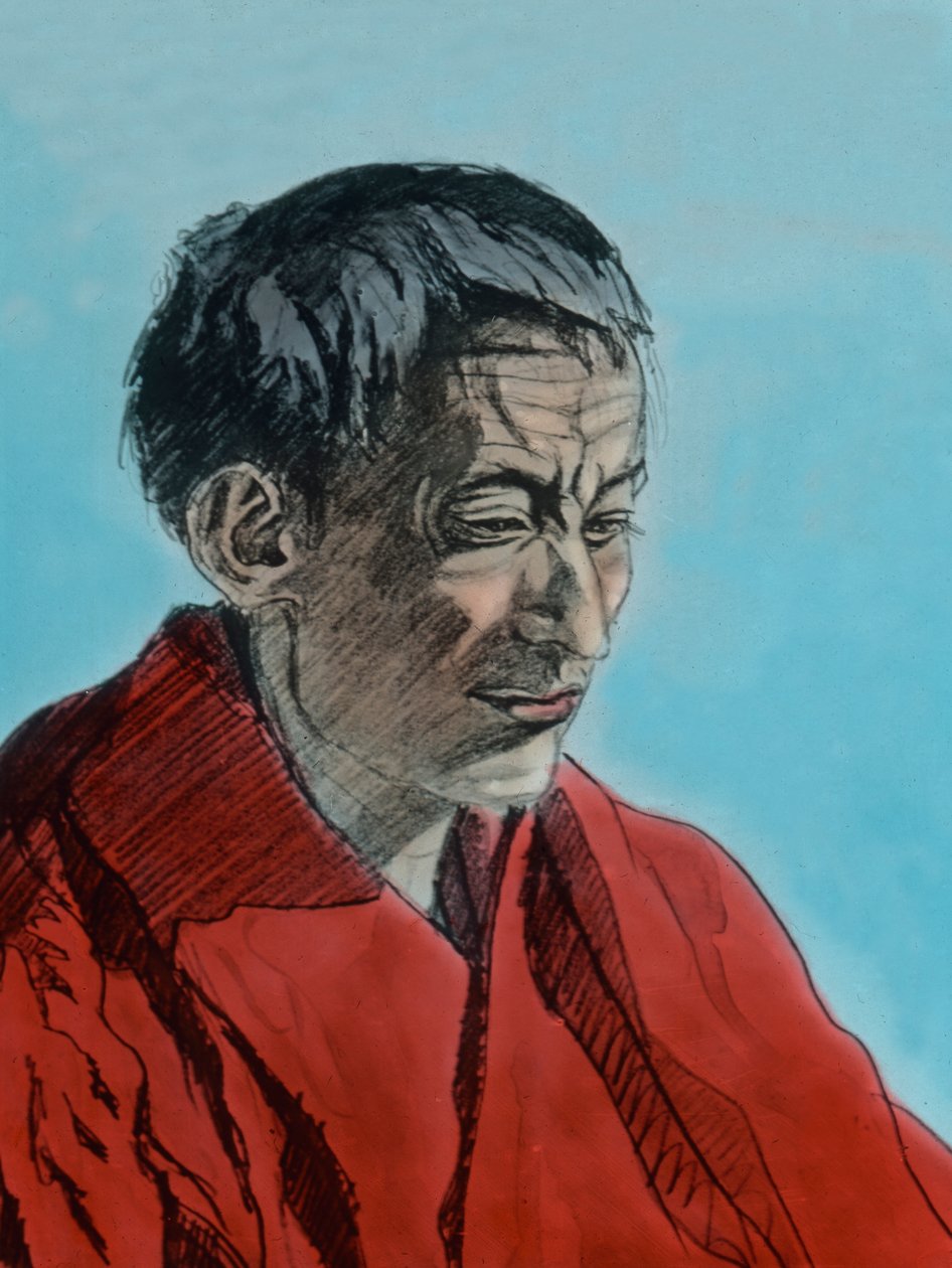 En ädel Lama av Unbekannter Künstler