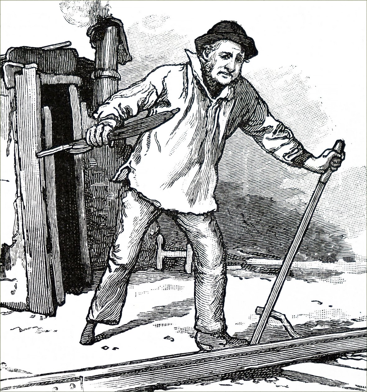 En signalman. av Unbekannt