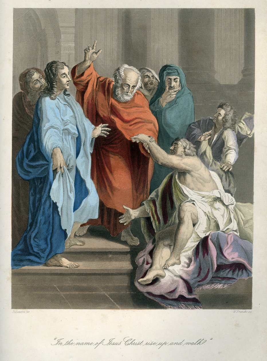 Petrus och Johannes handlingar - Bibeln, Nya testamentet av Unbekannter Künstler