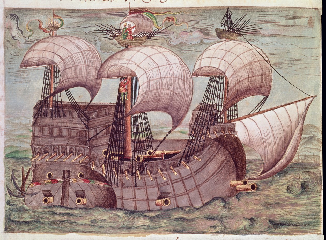 Lägg till 15217 f.38v Galjonen `Vår Fru av Guadalupe