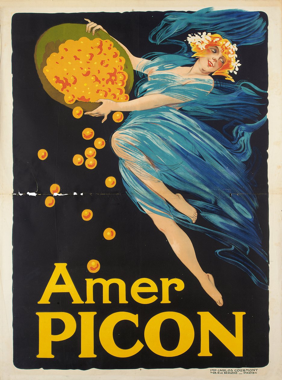 Reklamaffisch för aperitif Amer Picon av Unbekannt