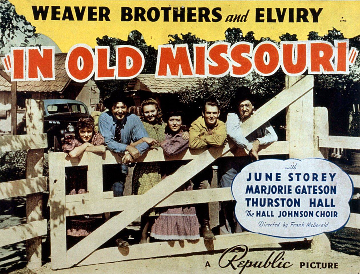 In old Missouri filmaffisch av Frank McDonald 1940 av Unbekannt
