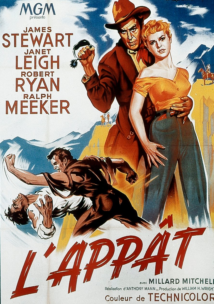 Affiche av filmen The Naked Spur av AnthonyMann 1953 av Unbekannt