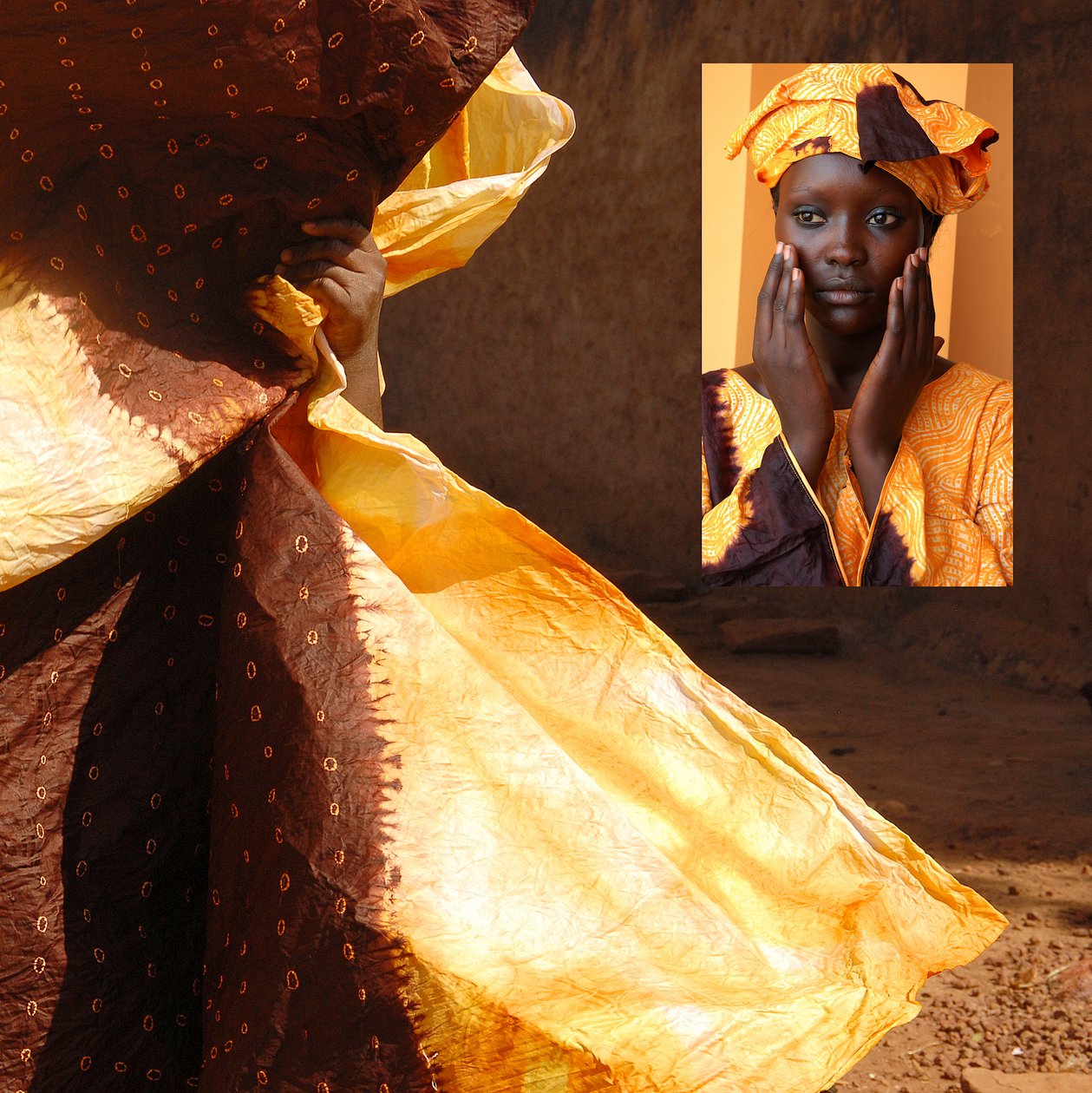 Afrikanska tryck 35, 2009 (foto) av Unbekannter Künstler