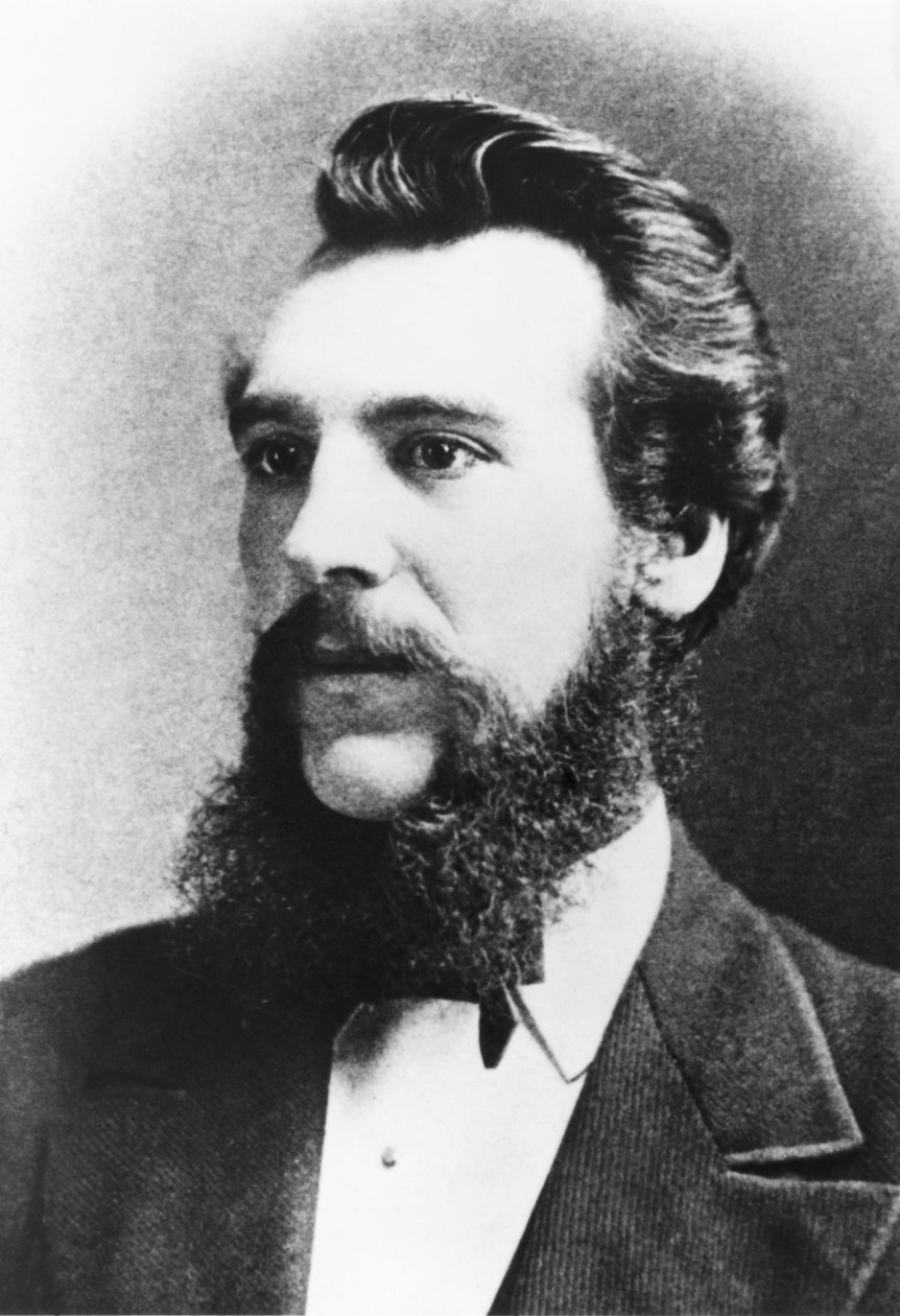 Alexander Graham Bell, skotskfödd amerikansk uppfinnare av Unbekannt