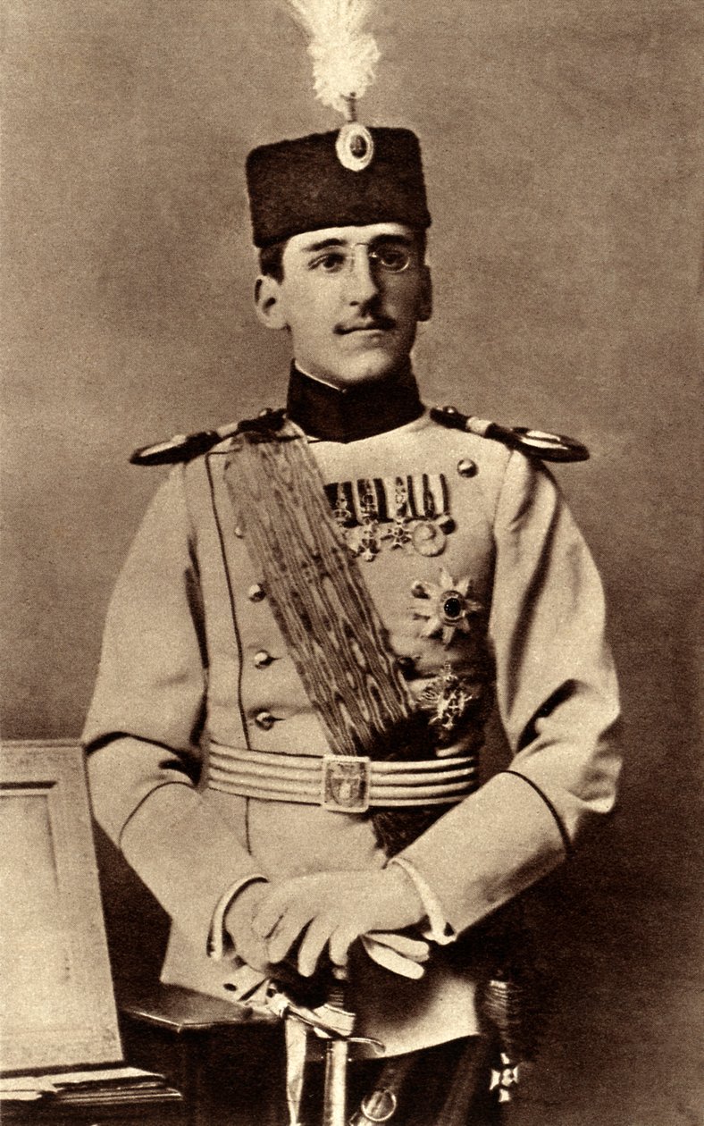 Alexander I av Jugoslavien av Unbekannter Künstler