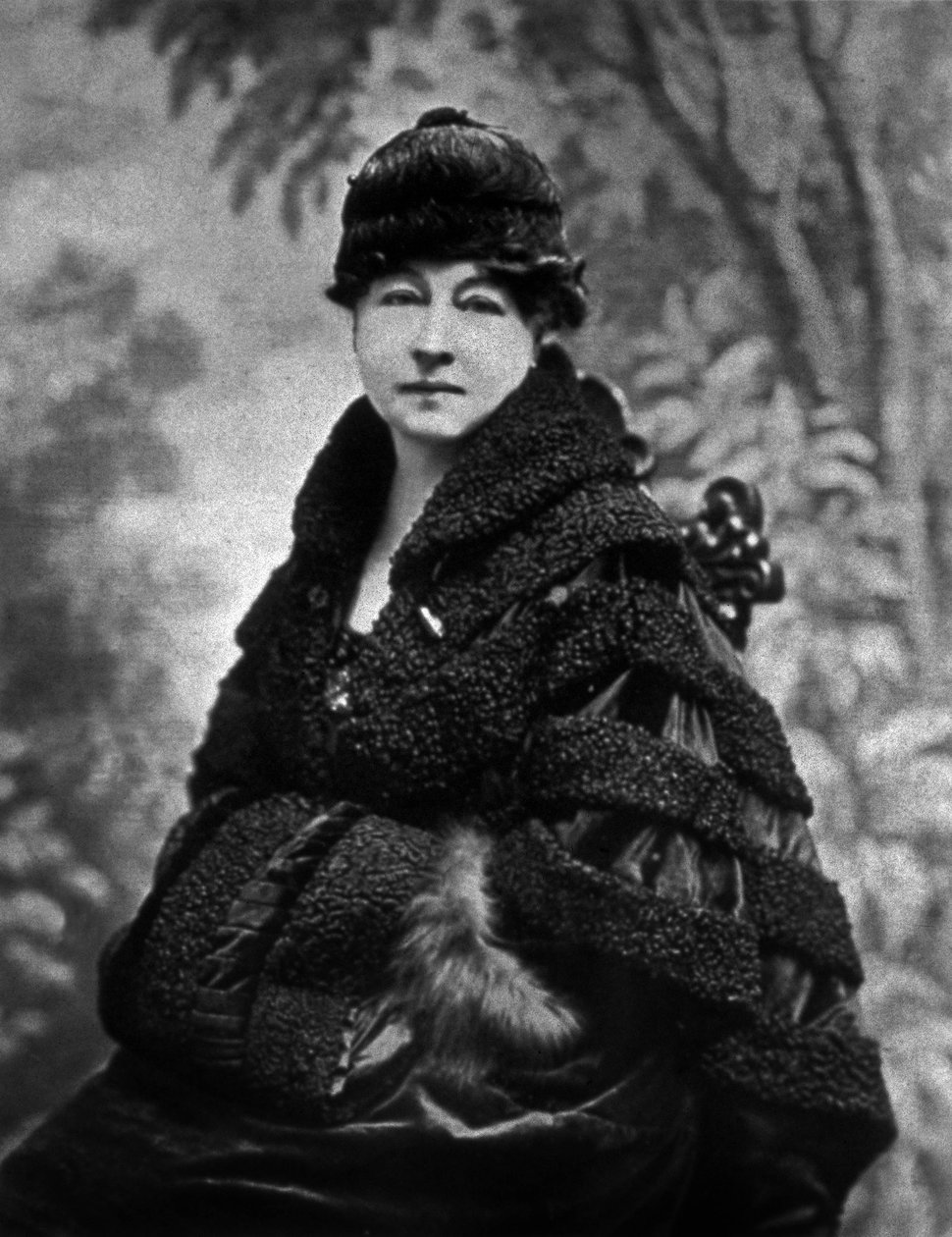 Alice Guy Blache (1873-1968) 1:a filmregissör (La fee aux choux 1896) och skapare av Solax Film Co 1910 av Unbekannter Künstler