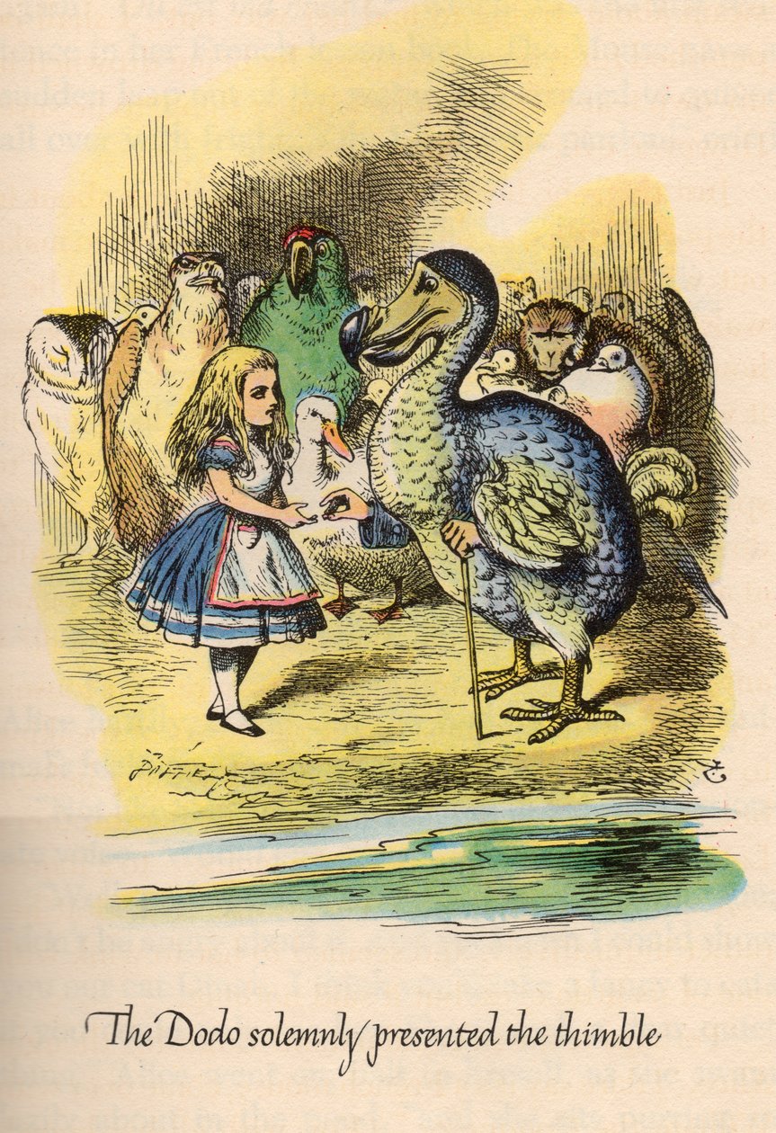 Alice i Underlandet av Lewis Carroll, Illustrerad av John Tenniel av Unbekannt