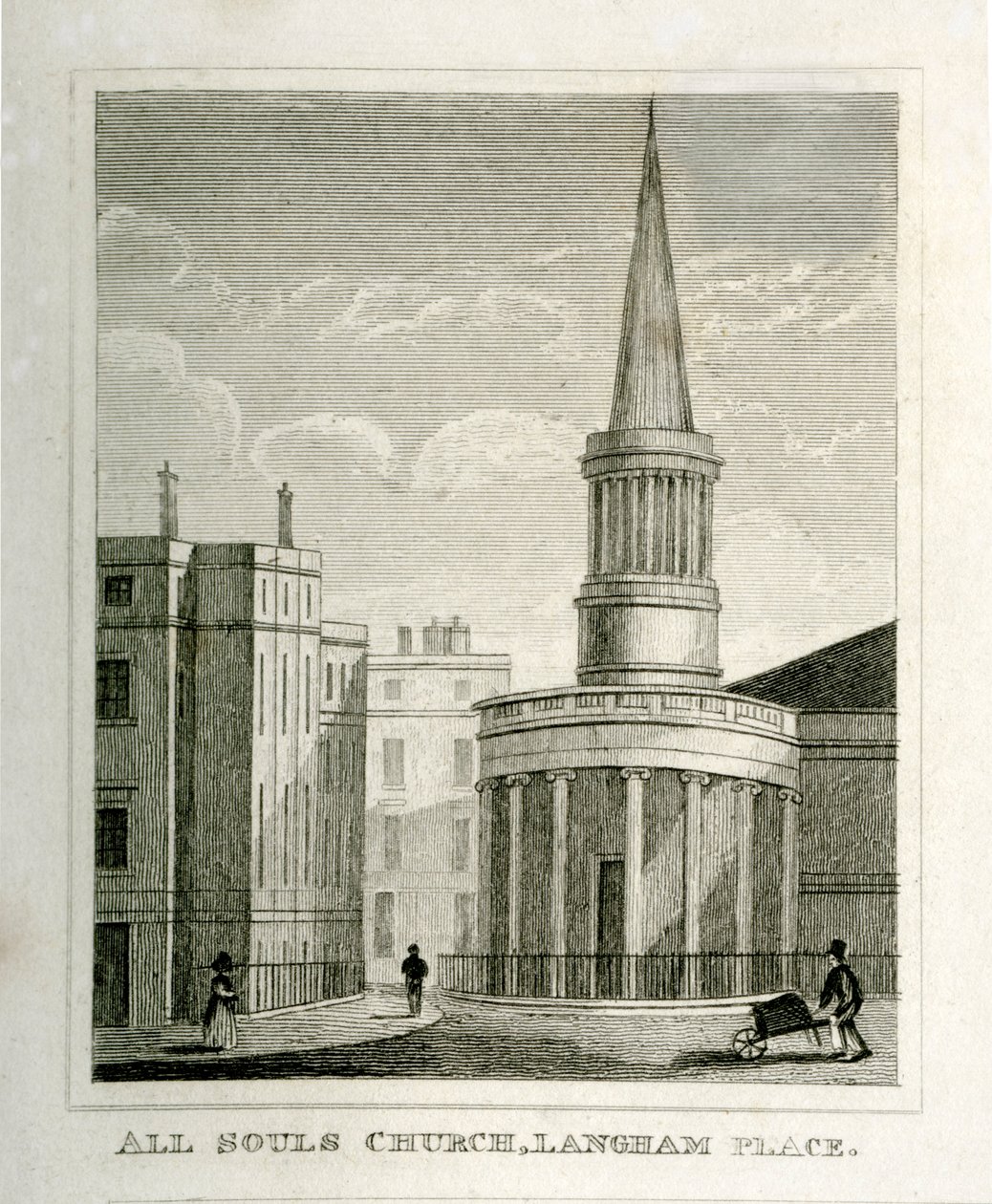 All Souls Church, Langham Place av Unbekannt