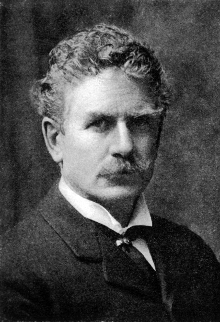 Ambrose Bierce, amerikansk författare och journalist (1842-1914). Källa: Munsey