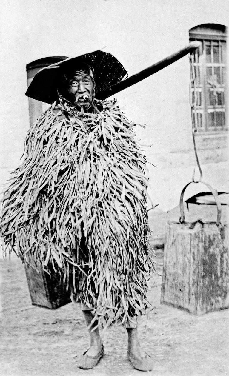 En genomsnittlig man från landsbygden, Kina 1910-talet av Unbekannter Künstler