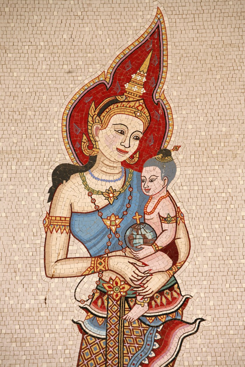 Bebådelsebasilikan: Thai Virgin, Nasaret, Israel av Unbekannt