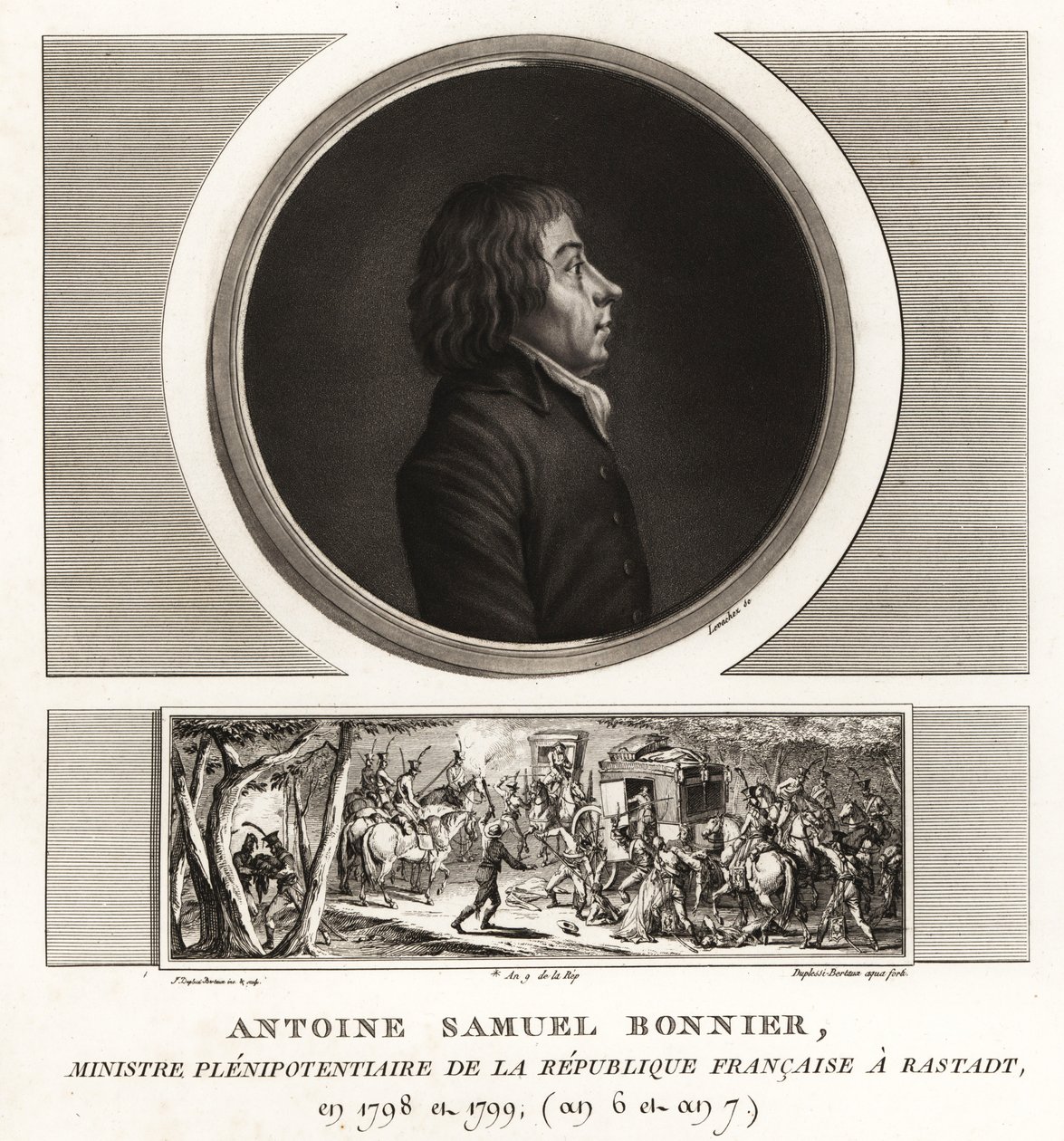 Antoine Samuel Bonnier, befullmäktigad minister i Frankrike av Unbekannt