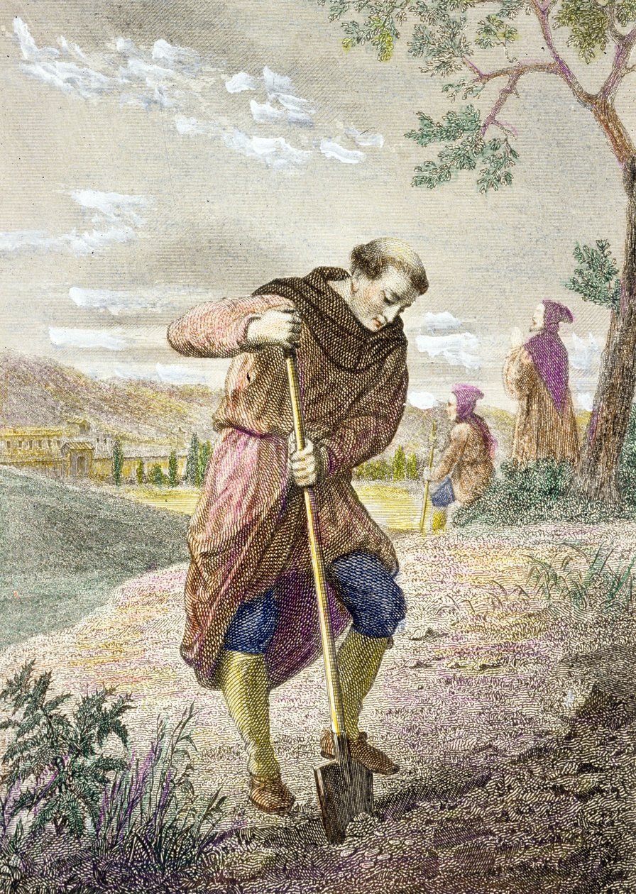 Armand Jean Le Bouthillier de Rance (1626-1700) abbot och grundare av trappistcistercienserna av Unbekannter Künstler
