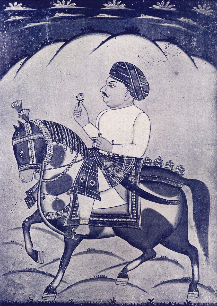 Bahadur Khan II ; 1811 - 1840 ; Junagadh ; Gujarat ; Indien av Unbekannter Künstler