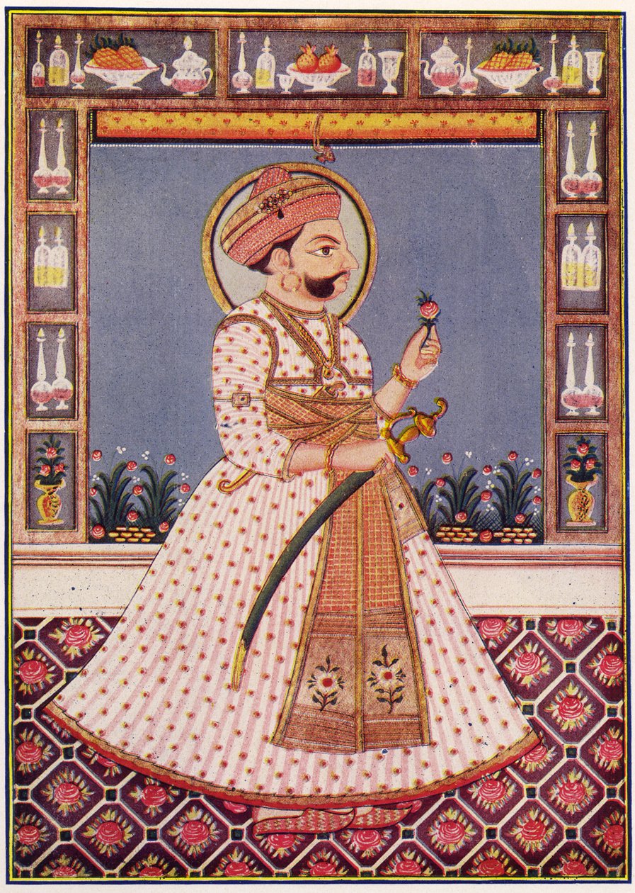Bahadur Khan I 1748 - 1758 ; Junagadh ; Gujarat ; Indien av Unbekannter Künstler