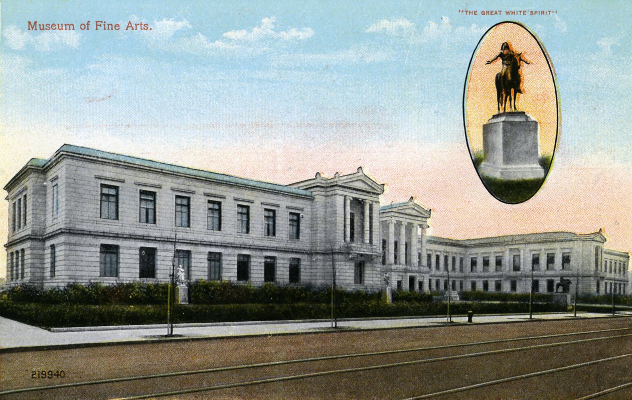 Boston: Museum of Fine Arts av Unbekannter Künstler