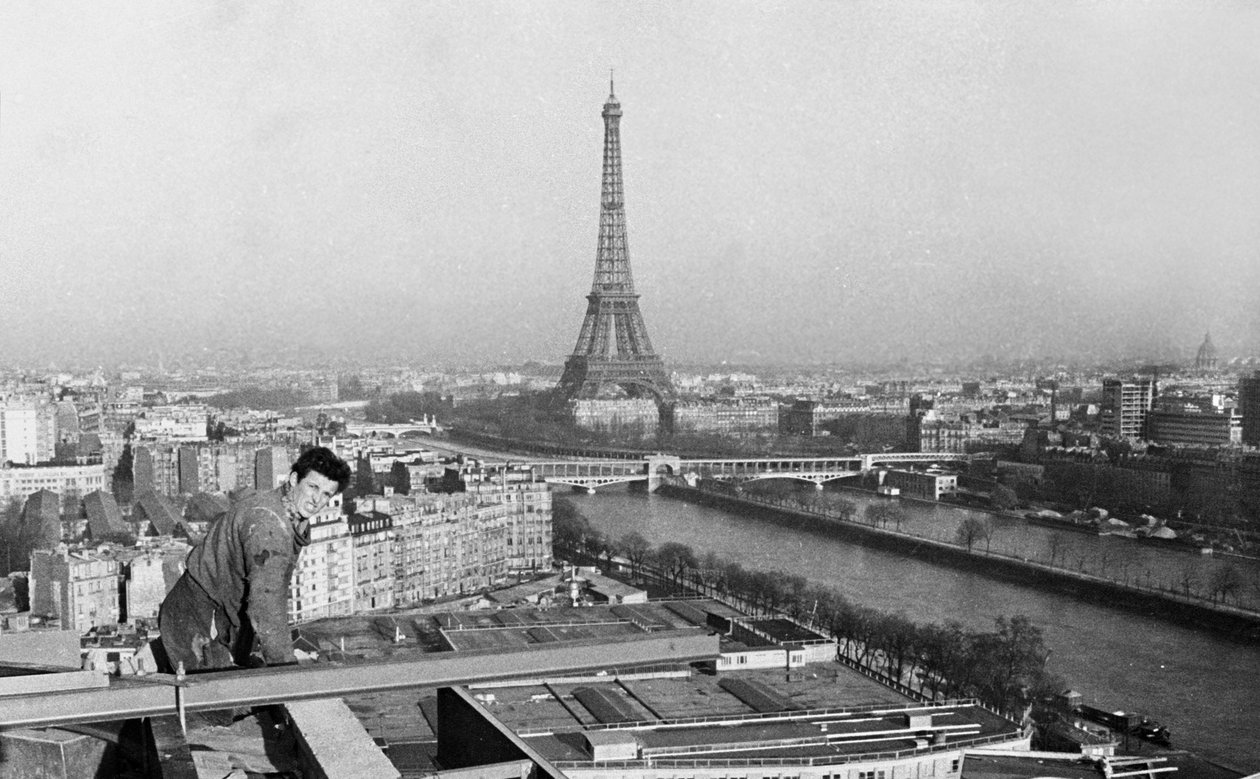 Byggnaden av "Maison De La Radio" i Paris, 11 januari av Unbekannt