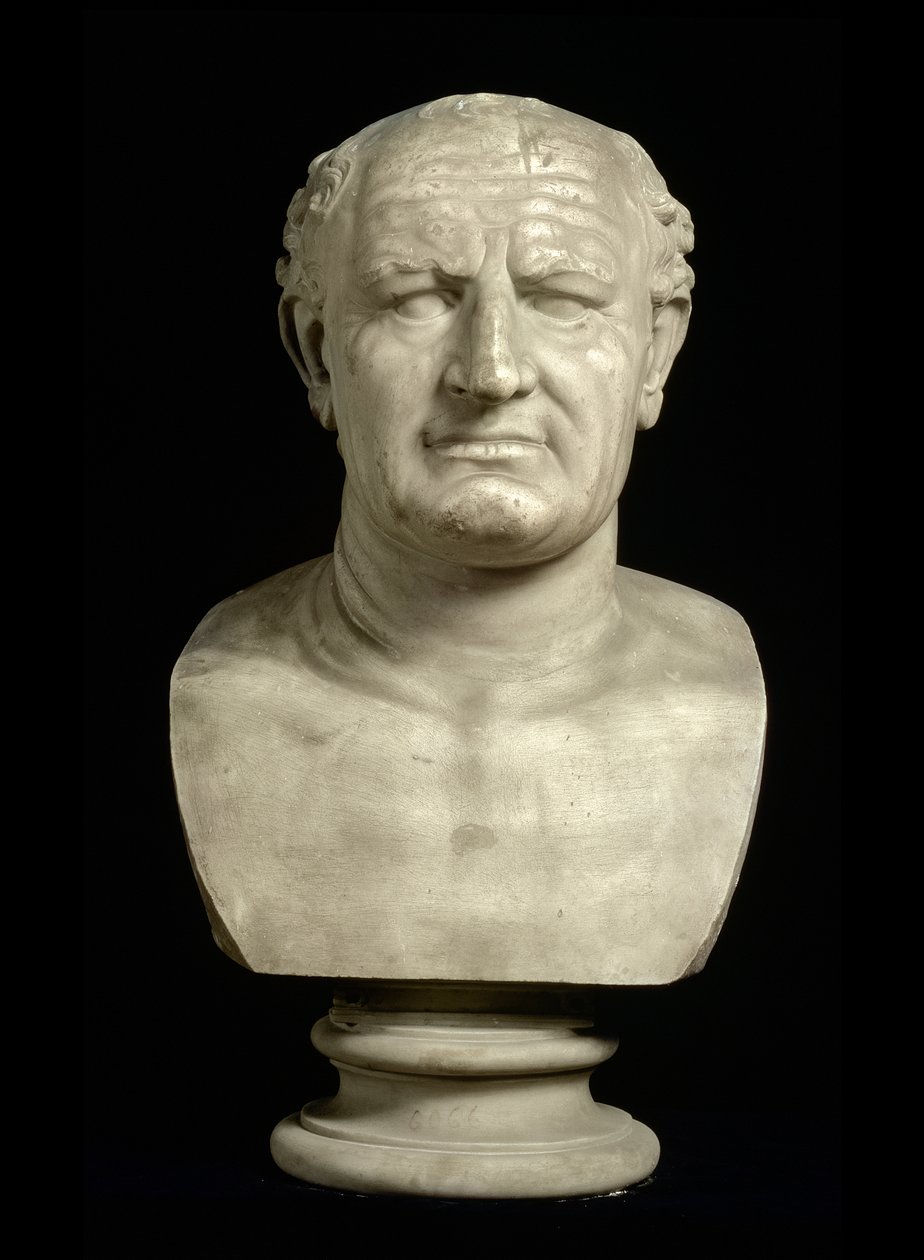 Byst av kejsar Vespasianus (Titus Flavius Vespasianus) (9-79) av Unbekannt