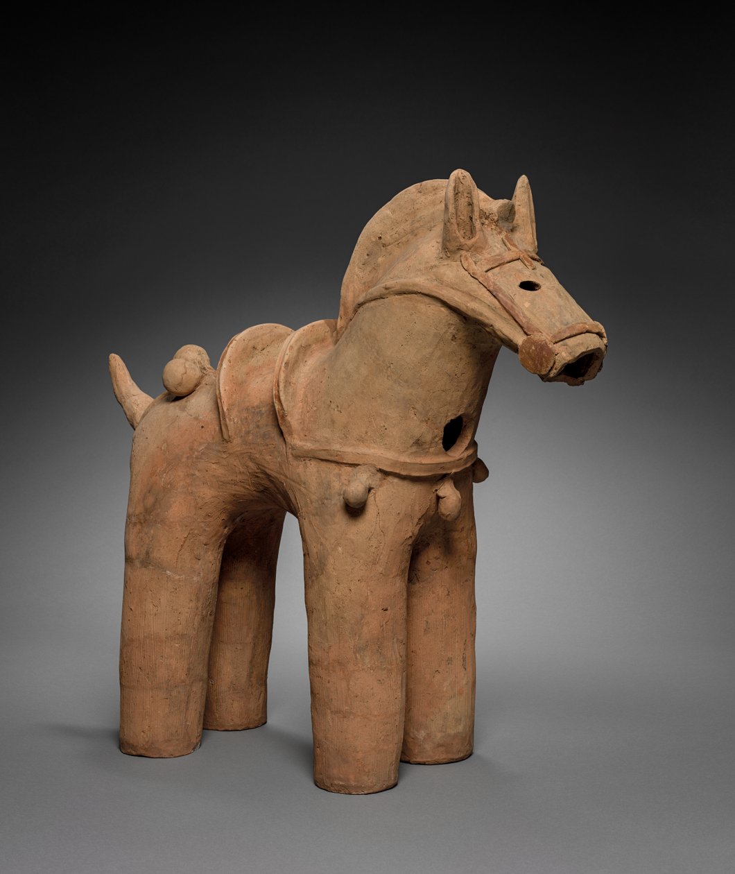 Kaparisonerad Haniwa-häst, 400-500-tal av Unbekannt