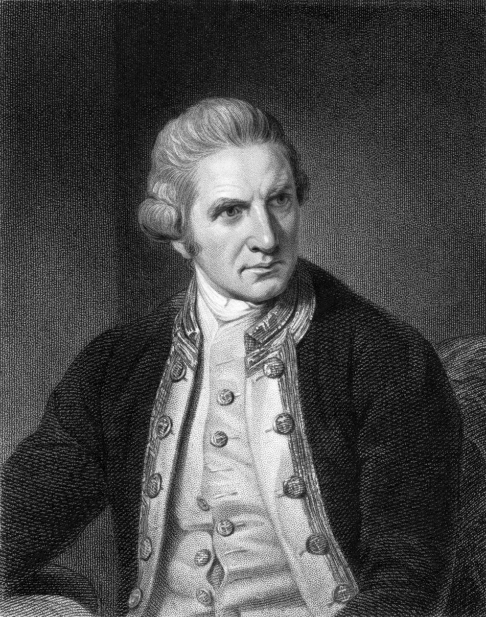 Kapten James Cook (s/v foto) av Unbekannt