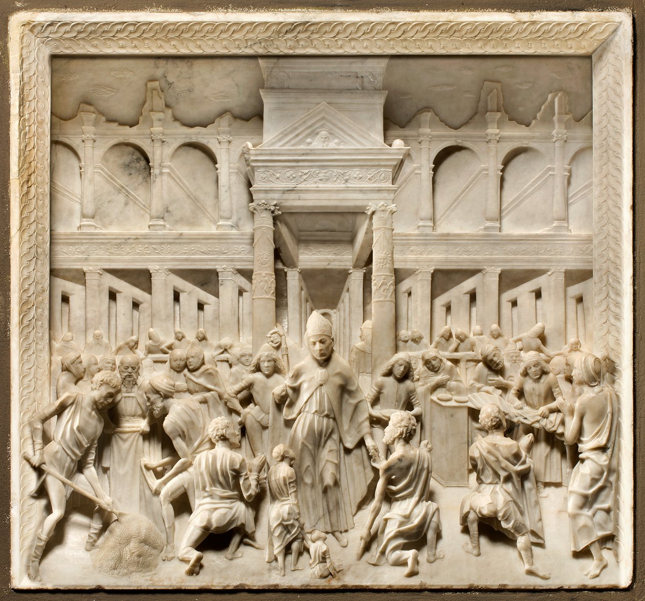 Centralskepp, Giovanni Antonio Amadeo 1481-84, Sant