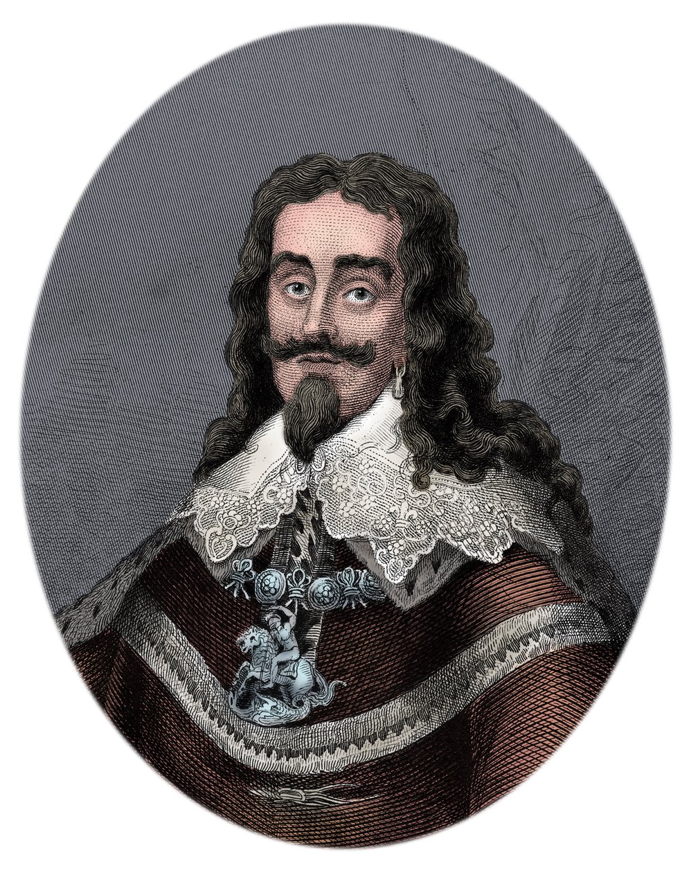 Karl I av Unbekannter Künstler