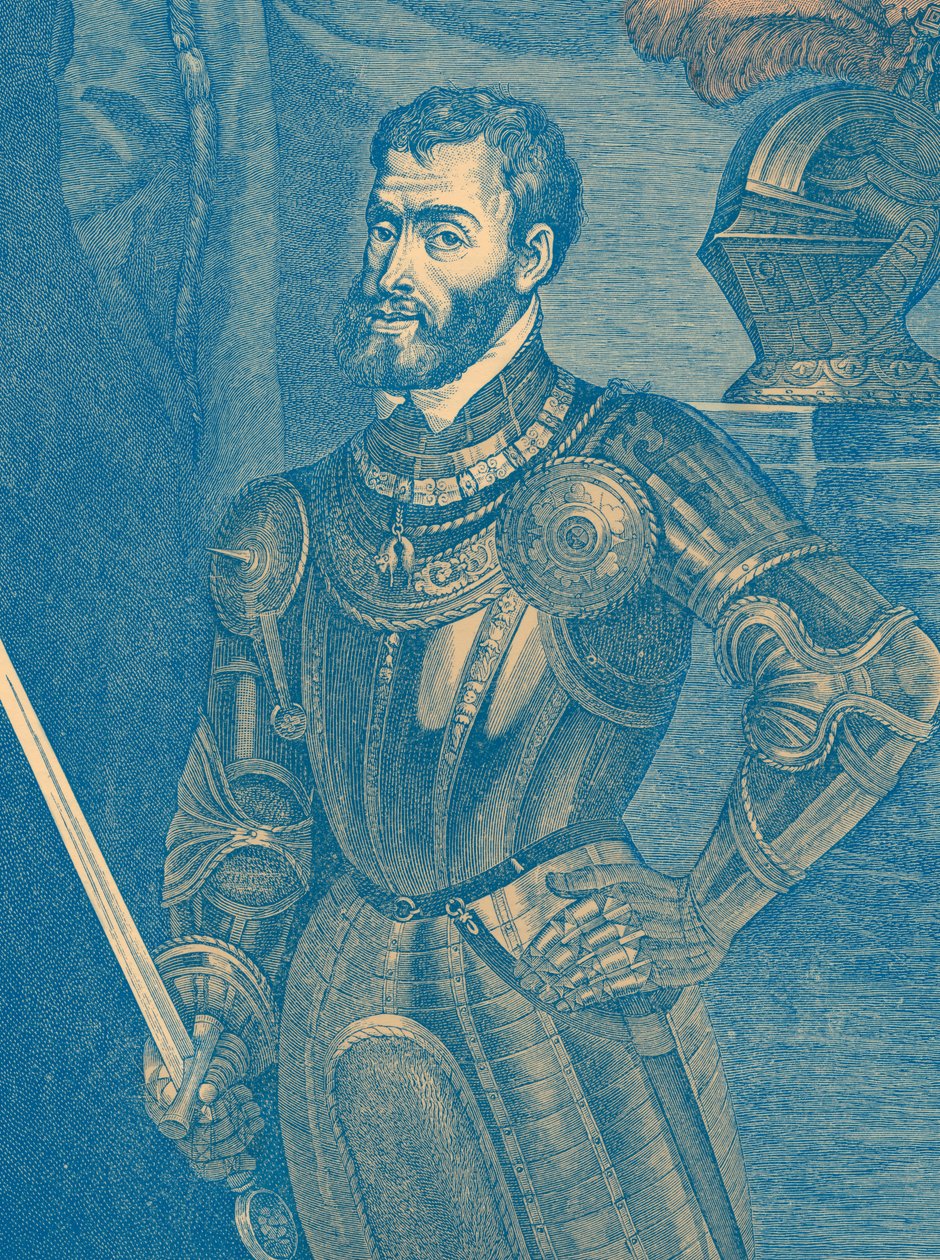 Karl V (1500-58) (gravyr) av Lancelot Volders