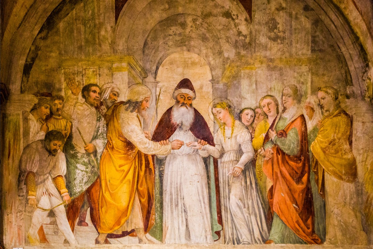 Kyrkan San Salvatore, Brescia, Lombardiet, Italien, Brescia, Lombardiet, Italien, Europa (foto) av Unbekannter Künstler