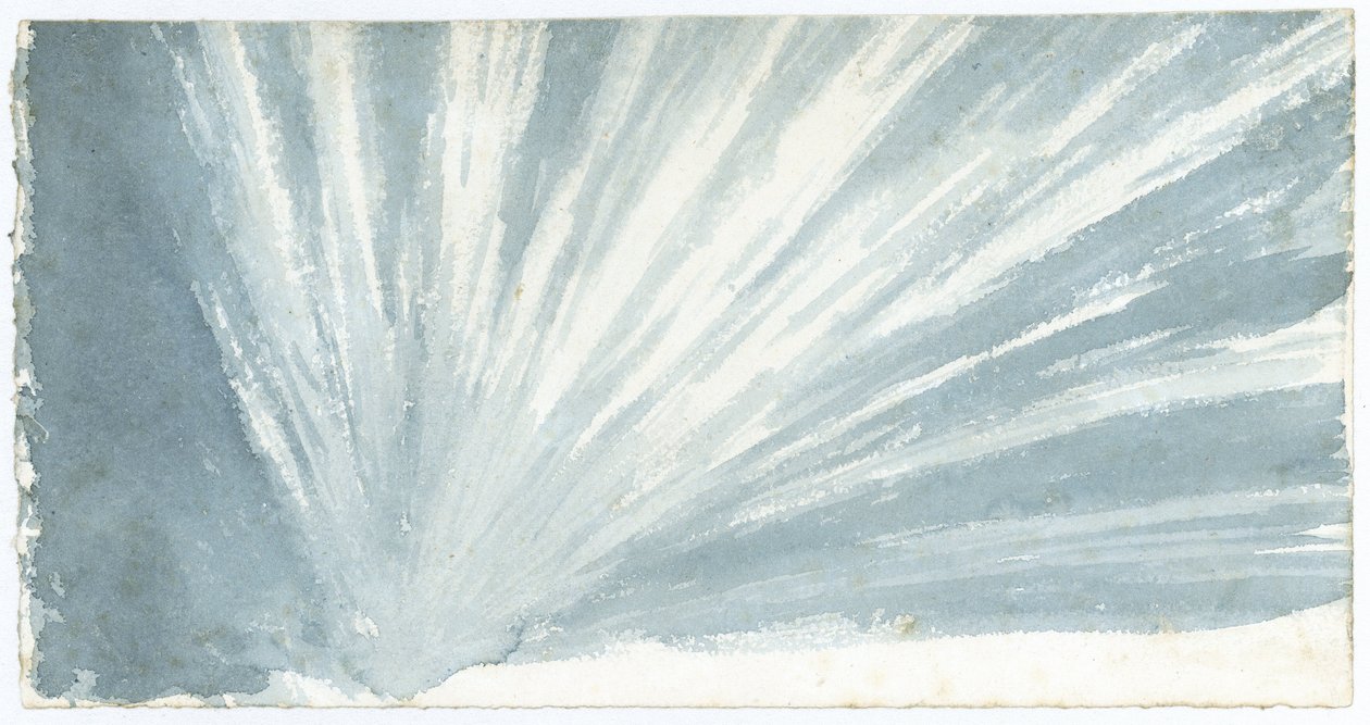 Molnstudie av Luke Howard, ca 1808-1811 av Unbekannter Künstler