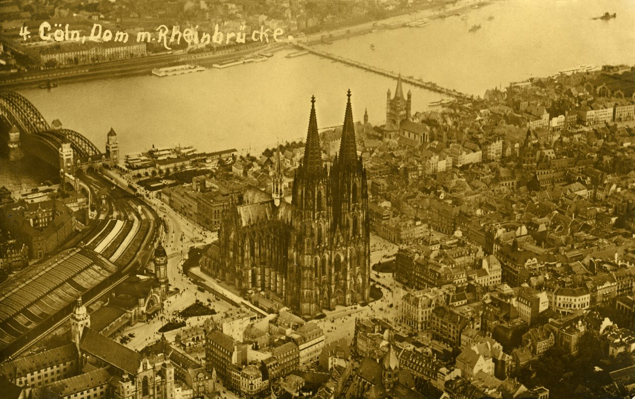 Köln, Tyskland, tidigt 1900-tal av Unbekannter Künstler