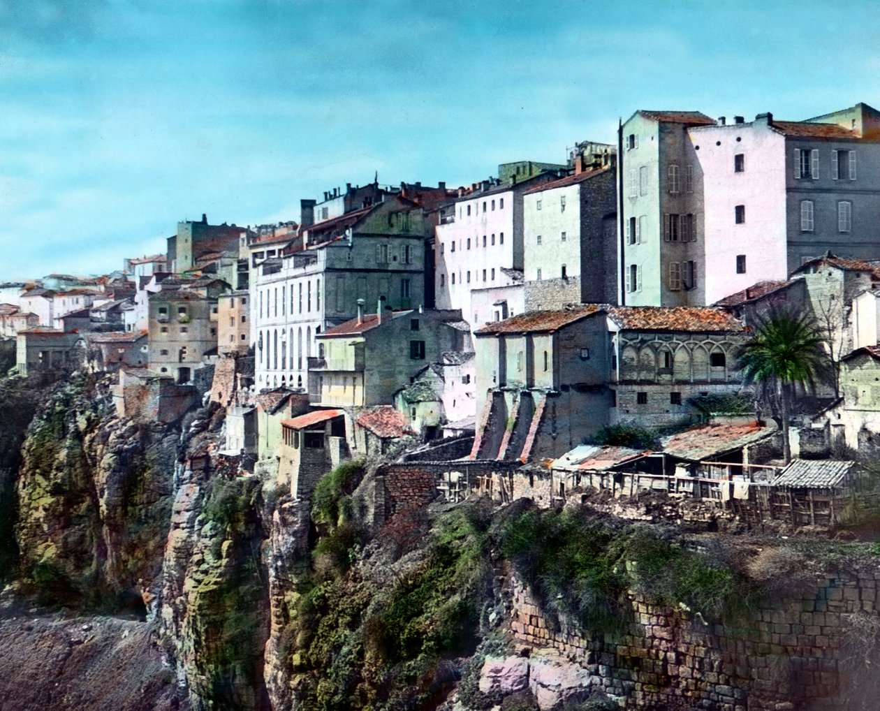 Constantine är den tredje största staden i Algeriet efter Alger och Oran, ca 1920-talet av Unbekannter Künstler