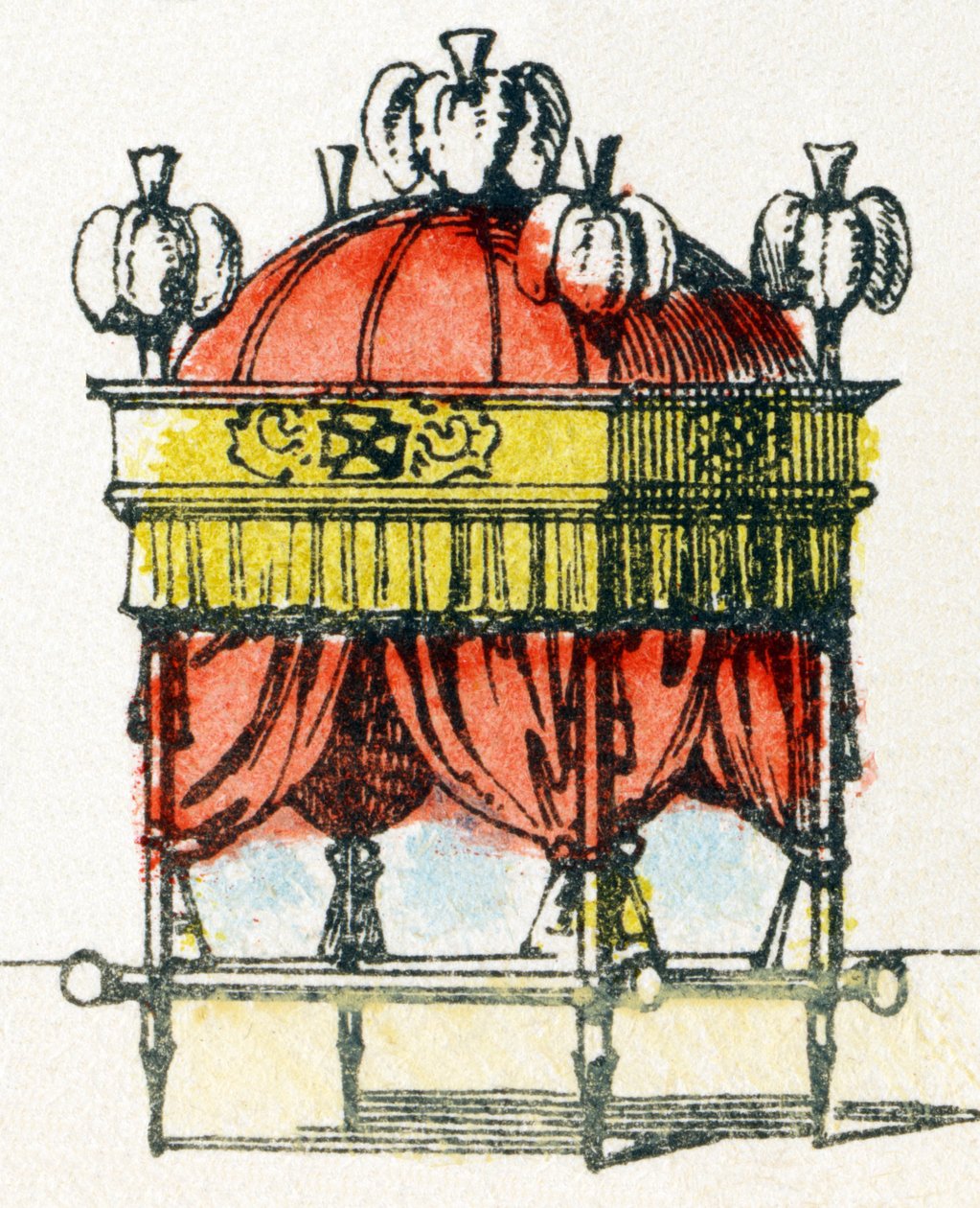 D - Dais - Alfabetet - barnunderhållning - Bildepinal, populär serie c.1890 (illustration) av Unbekannt