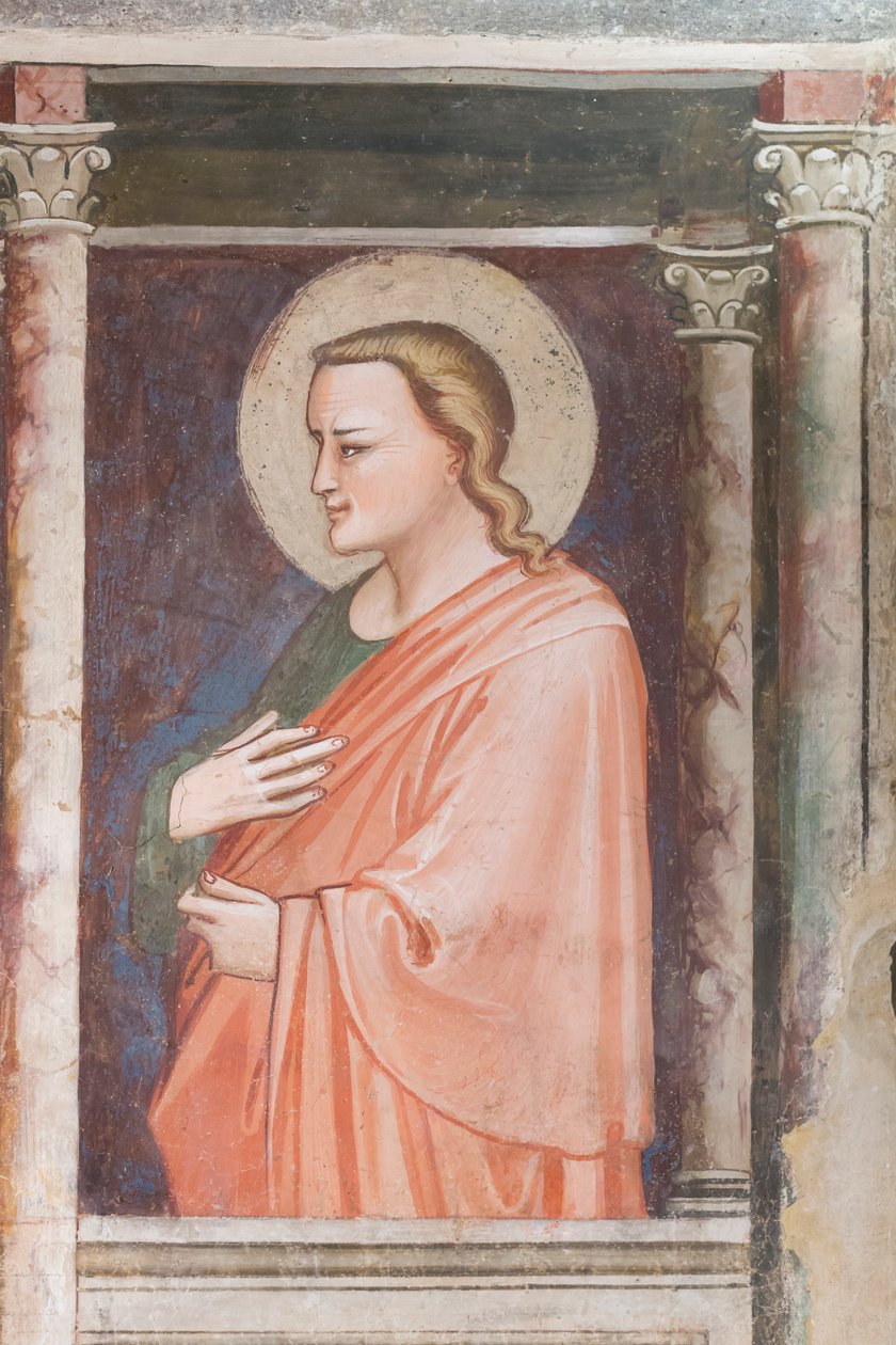 Utställning i valven på katedralmuseet i Prato, Italien av Unbekannter Künstler