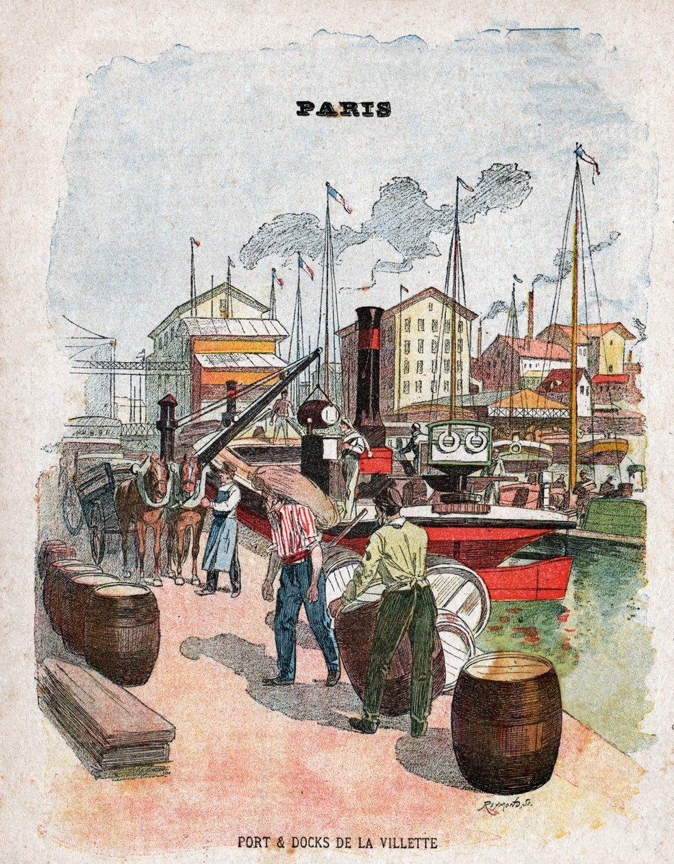 Hamnarna i La Villette. Hamnarna i La Villette. av Nicolas Liez