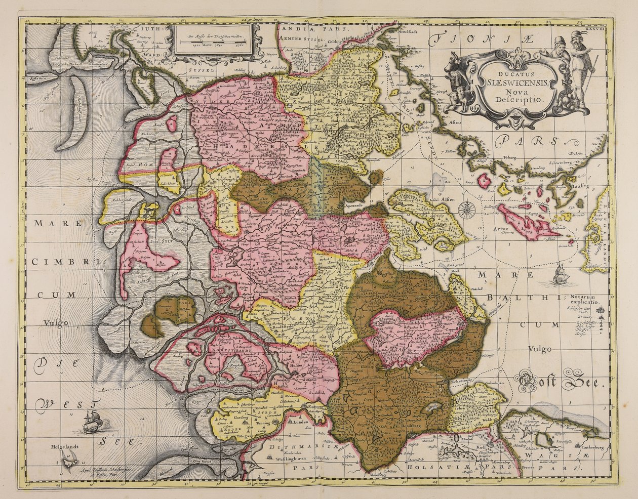 Ducatus Sleswicensis nova descriptio av Unbekannter Künstler