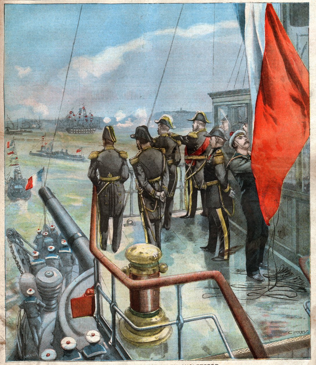 Edouard VII. Edward VII av England. av Unbekannter Künstler