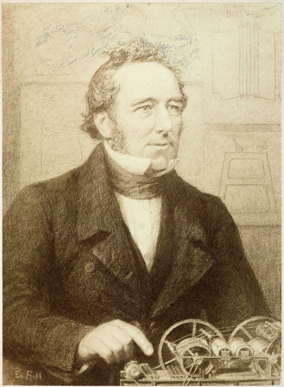 Edward Cowper, brittisk uppfinnare, ca 1830 av Unbekannt