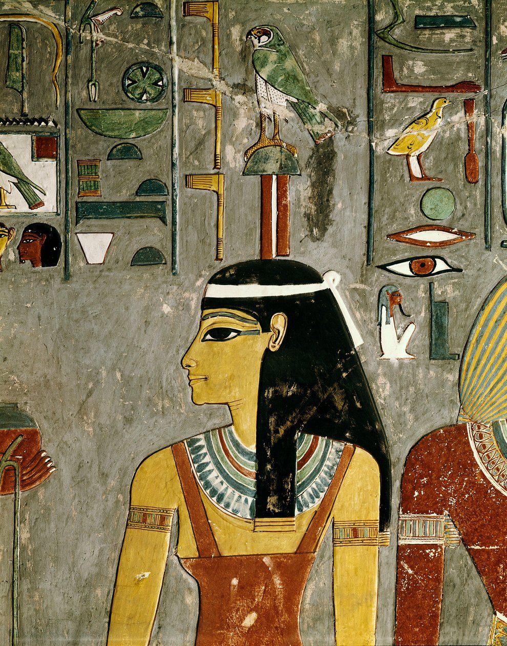 Egyptisk antiken: Nephtis gudinna av Unbekannt