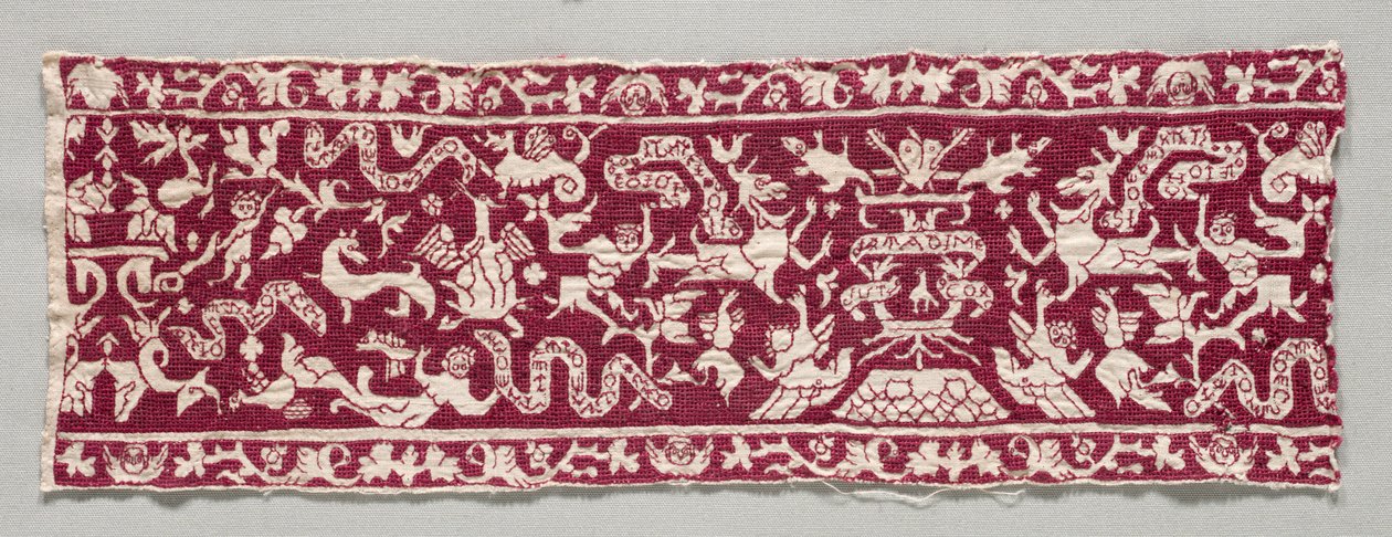 Broderat band, 1500-1600-tal av Unbekannt
