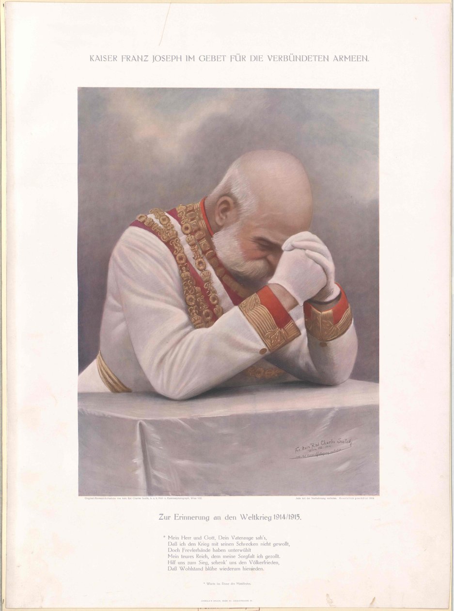 Kejsare av Österrike Franz Joseph I av Unbekannter Künstler