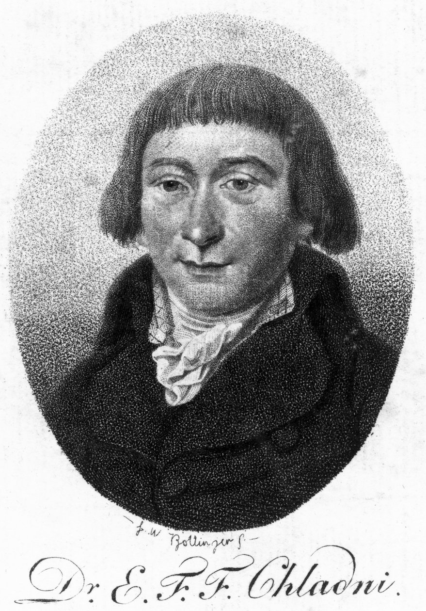 Ernst Florens Friedrich Chladni, tysk fysiker av Unbekannt